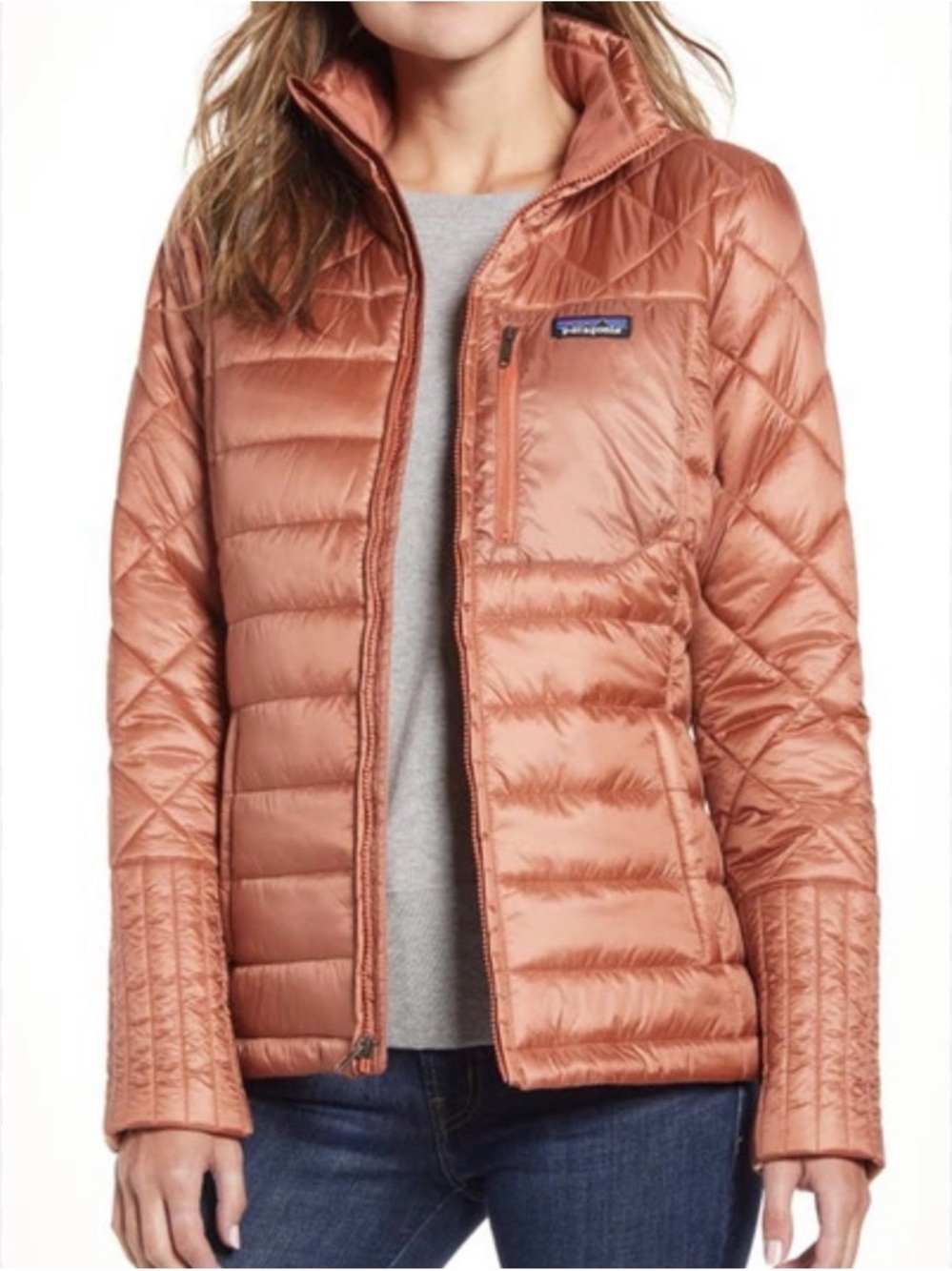 Patagonia Radalie Insulated Jacket, NWT.
Color is accurate in first stock photo